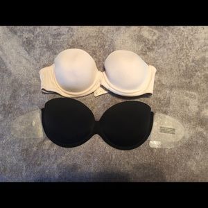 Strapless bras